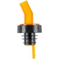 Amber Liquor Pourer with Screen - 12/Pack