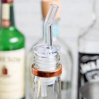 Clear Whiskey Liquor Pourer without Collar   - 12/Pack