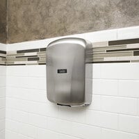 Excel TA-SB ThinAir® High-Efficiency Hand Dryer with Brushed Stainless Steel Cover - 120V, 950W