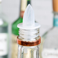 Clear Free Flow Liquor Pourer - 12/Pack