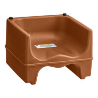 Lancaster Table & Seating Brown Plastic Dual Height Booster Seat