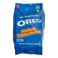 Nabisco Oreo Medium Cookie Pieces 2.5 lb. - 4/Case