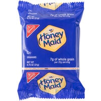 Nabisco Honey Maid 3-Count (.75 oz.) Honey Maid Honey Graham Crackers Snack Pack - 150/Case