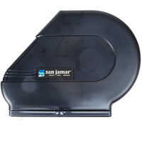 San Jamar R3000TBK Reserva Classic 9" - 10 1/2" Jumbo Toilet Tissue Dispenser - Black Pearl