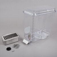 Crathco 5112 Double 5 Gallon Refrigerated Beverage Dispenser Bowl and Drip Tray Assembly Kit
