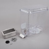 Crathco 5111 Single 5 Gallon Refrigerated Beverage Dispenser Bowl and Drip Tray Assembly Kit