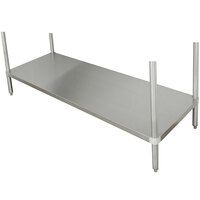 Advance Tabco SU-23D 5 Well Hot Food Table Stainless Steel Undershelf and Legs