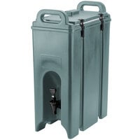 Cambro 500LCD401 Camtainers® 4.75 Gallon Slate Blue Insulated Beverage Dispenser
