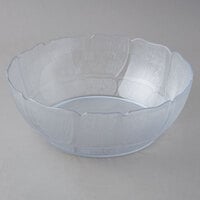 Carlisle 691407 Petal Mist 5.7 Qt. Clear Polycarbonate Bowl