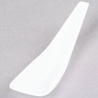Fineline Tiny Temptations 6505-WH 5" Tiny Tensils Disposable White Plastic Spoon - 200/Case