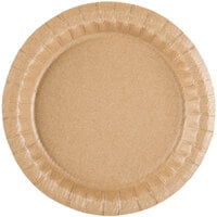 Solut 27020 7 1/2" Coated Kraft Paper Plate - 400/Case