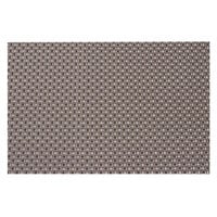 Snap Drape PMPISA005 Cityscape 16 inch x 12 inch Pisa Brown PVC Placemat - 12/Pack