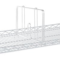 Metro HD24W White Drop Mat Snap-On Divider - 24" Wide