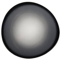 Reserve by Libbey PEB-4-O Pebblebrook 6 7/8" Obsidian Organic Porcelain Plate - 24/Case