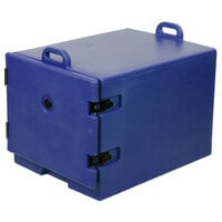 Cambro 1826MTC186 Camcarrier Navy Blue Front Loading Insulated Tray / Sheet Pan Carrier for Full Size Pans