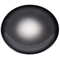 World Tableware PEB-2-O Pebblebrook 9 inch Obsidian Porcelain Coupe Plate - 12/Case