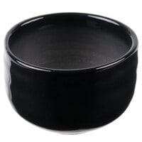 Reserve by Libbey PEB-16-O Pebblebrook 8.25 oz. Obsidian Organic Porcelain Bouillon - 12/Case