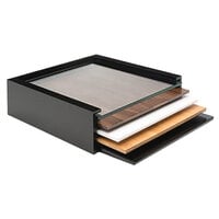 Rosseto SMM004 Skycap 14 inch Black Acrylic Square Surface Case