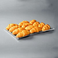 Rosseto BMK004 Clear Acrylic Bakery Display Tray 14" x 11" x 1" - 3/Set