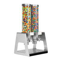 Rosseto EZ535 EZ-SERV 4.9 Liter Double Canister Snack/Cereal Dispenser