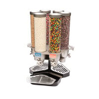 Rosseto EZ563 EZ-SERV 4.9 Liter, 6 Canister Carousel Snack/Cereal Dispenser