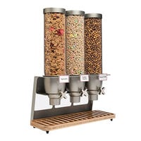 Rosseto EZ547 EZ-SERV 4.9 Liter Triple Canister Snack/Cereal Dispenser