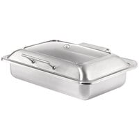Rosseto SM249 Multi-Chef 9.5 Quart Full Size Brushed Stainless Steel Induction Ready Chafer