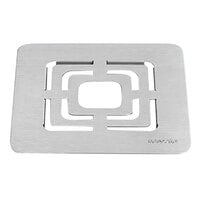 Rosseto SM139 10 inch Square Stainless Steel Grill Top