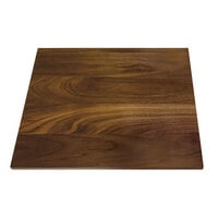 Rosseto WP301 14 inch Square Natural Walnut Riser Shelf