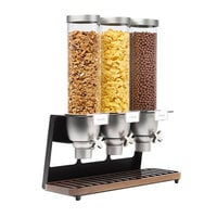 Rosseto EZ520 EZ-SERV 4.9 Liter Triple Canister Snack /Cereal Dispenser