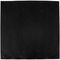 Hoffmaster 200102 FashnPoint 15 1/2 inch x 15 1/2 inch Black Flat Pack Linen-Feel Napkin - 750/Case