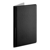 H. Risch, Inc. WPH 5" x 9" Black Vinyl Server Book