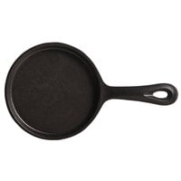 World® Cast Iron Pie Plate With Handles - 7 1/2L x 6 1/4W x 1 1/4H