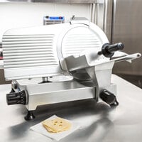 Globe Chefmate C12 12 inch Manual Gravity Feed Slicer - 1/3 hp