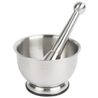 Fox Run 3860 5 inch Stainless Steel Mortar and Pestle Set