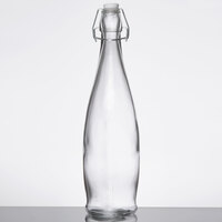 Eddingtons Roma Mediterranean Style Glass Bottle w/ Swing Top Lid Water/Juice