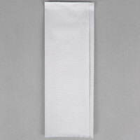 Lavex Janitorial White M-Fold (Multifold) Towel - 4000/Case