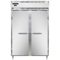 Continental DL2RS-SS 52" Shallow Depth Solid Door Reach-In Refrigerator