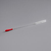 Carlisle 4011005 Sparta Spectrum 28 inch High-Heat Fryer Brush with Straight Teflon® Bristles - 1 3/8 inch Bristle Diameter