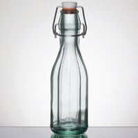 Arcoroc FJ014 8.5 oz. Swing Top Tinted Green Glass Bottle by Arc Cardinal - 24/Case