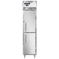 Continental D1RSENSAHD 18 inch Narrow Solid Half Door Reach-In Refrigerator