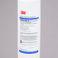 3M Water Filtration Products CFS9112EL-S 18 11/16 inch Retrofit Sediment, Chlorine Taste and Odor Reduction Cartridge with Scale Inhibition - 1 Micron and 1.67 GPM