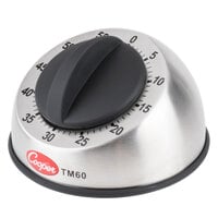 Cooper-Atkins TM60-0-8 Stainless Steel Mechanical 60 Minute Kitchen Timer