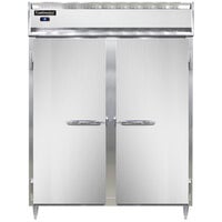 Continental DL2RES-SA 57" Extra-Wide Shallow Depth Solid Door Reach-In Refrigerator