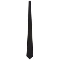Henry Segal 3 1/2 inch Customizable Black Straight Neck Tie
