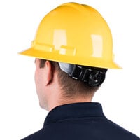 Duo Safety Yellow Full-Brim Style Hard Hat with 6-Point Ratchet Suspension