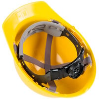 Duo Safety Yellow Cap Style Hard Hat with 4-Point Ratchet Suspension