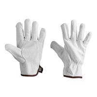 Cordova Premium Grain Cowhide Leather Driver's Gloves - Vendpacked - Large - Pair