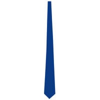 Henry Segal 3 1/2" Customizable Royal Blue Straight Neck Tie