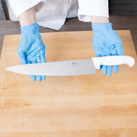 Choice 12 inch Chef Knife with White Handle